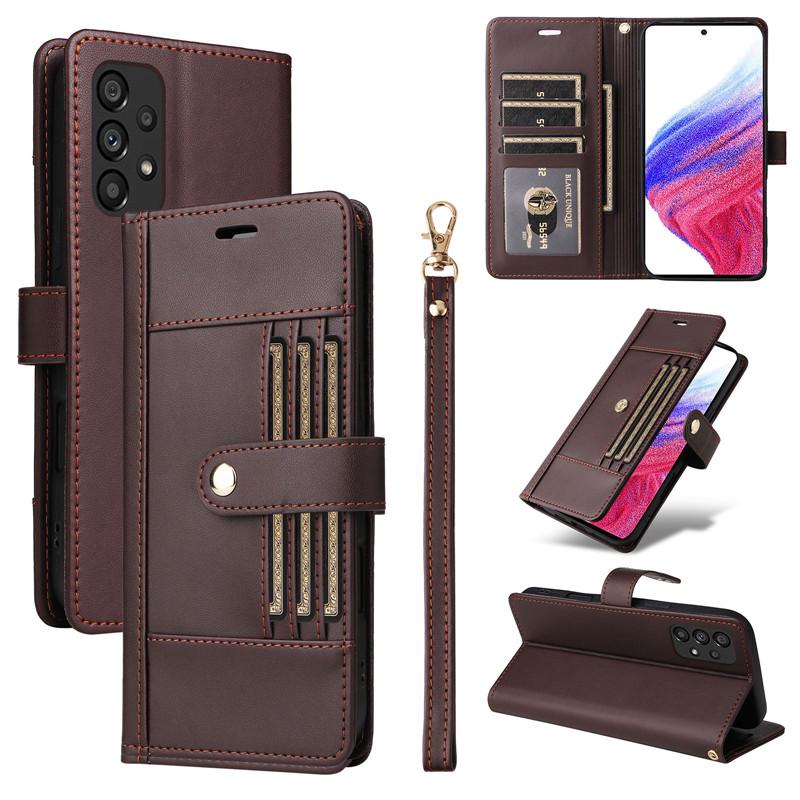 

Clamshell Leather Wallet Case For Samsung Galaxy A32 A52 A72 A51 A71 A12 A13 4G A33 A53 A73 A23 M13 M12 M23 5G Cover Phone Cases PU Leather&Galaxy A51 4G