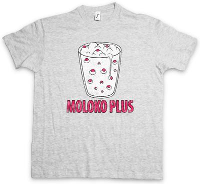 MOLOKO PLUS T-SKJORTE – Clockwork Alex Alexander Orange DeLarge Melk Korova Bar