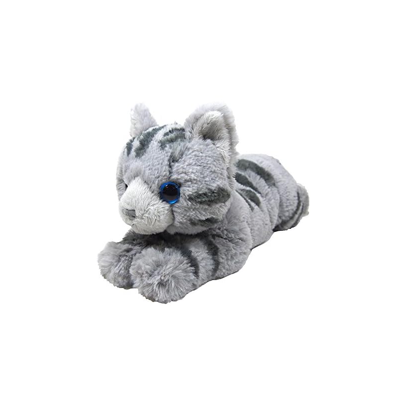 SUN LEMON Lap Cat Plush Toy, Small, Gray