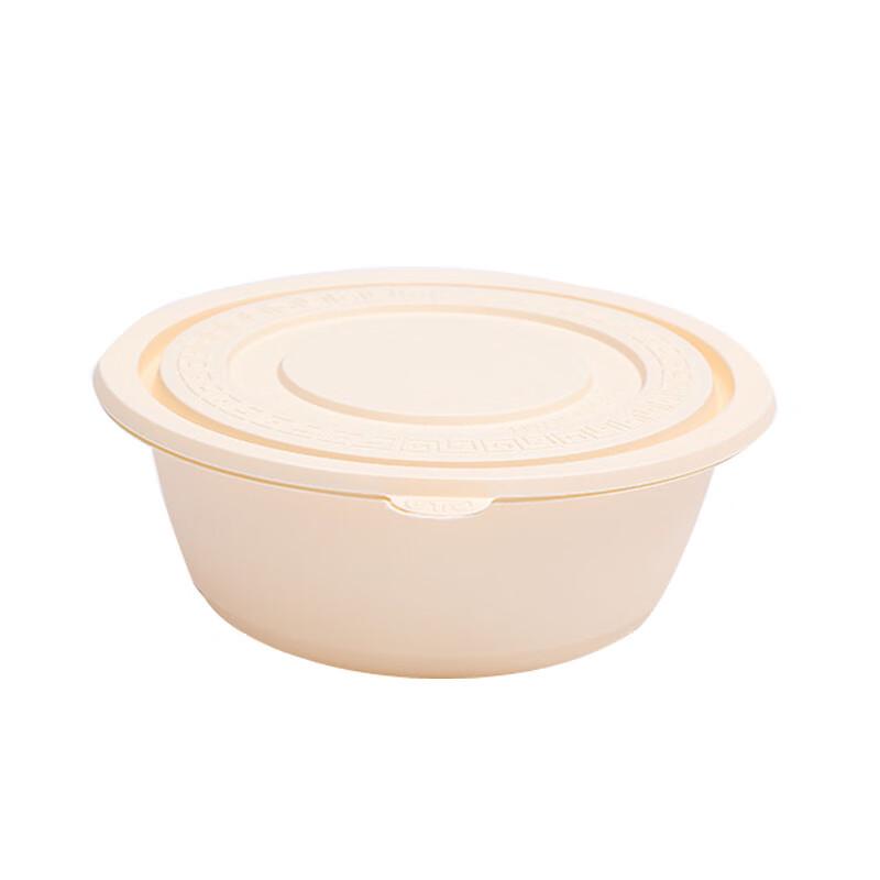 Homeglen Eco-friendly Round Corn Starch Food Container