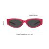 Gentle Monster Logo Lens Cat Eye Sunglasses Unisex sunglasses Red MONTARC6