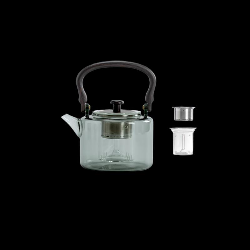 Nanshan Mr. Qinghe Heat-Resistant Glass Tea Brewing Set