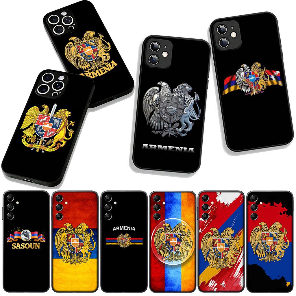 Armenia Armenians Flag Phone Cover Case for Samsung Galaxy A36 A17 A26 A07 A35 A54 A53 A13 A33 A34 S8 S9 S20 S21 FE S10 Plus
