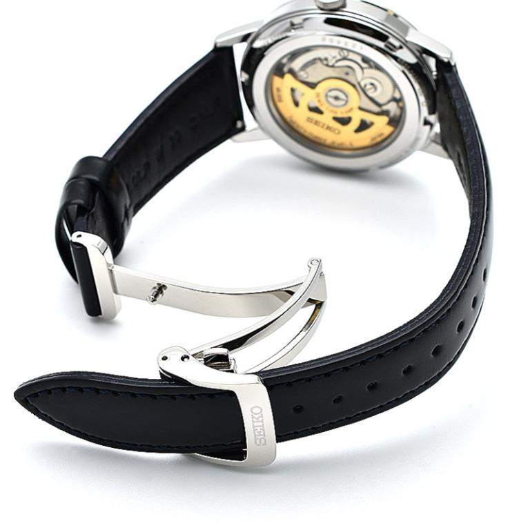 Seiko PRESAGE Automatic Cocktail Manhattan Blue (38,5 mm) Ceas Fabricat în Japonia SRPE43J1