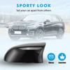 M-Style Rearview Mirror Covers for BMW F25 LCI X3/F26 X4/F15 X5/F16 X6 2014 2015 2016 2017 2018