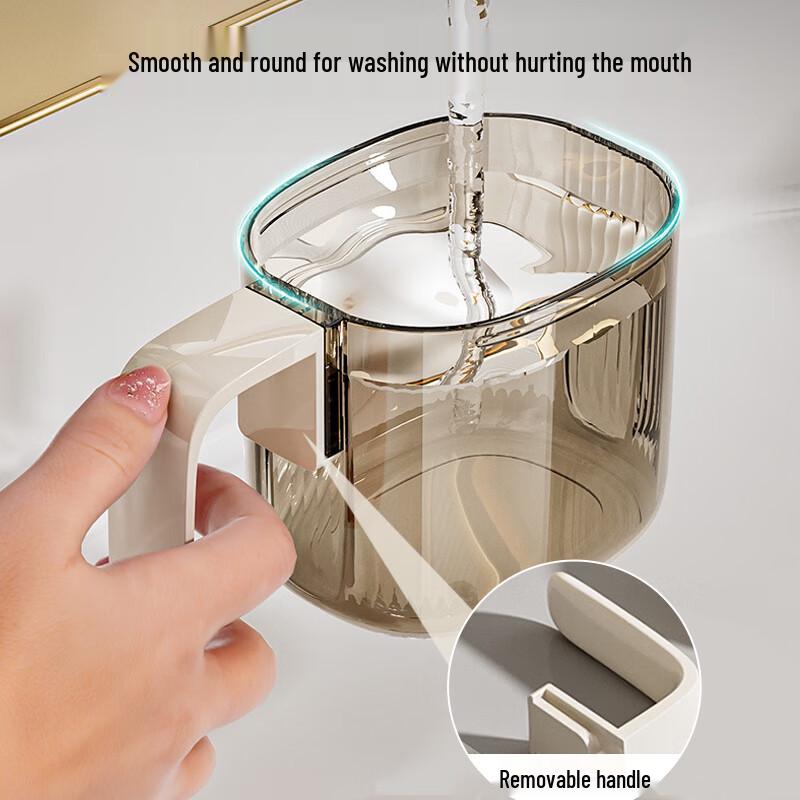 Portable 3-in-1 Travel Toothbrush & Mouthwash Cup Set