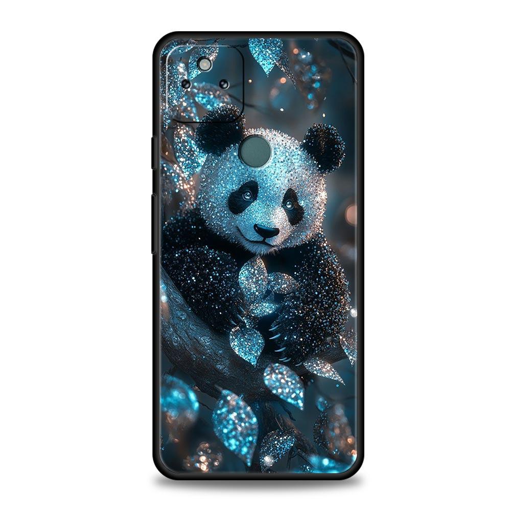 Baby Panda Phone Case Cover for Google Pixel 10 9 8 7 6 9A 8A 7A 6A Pro Shockproof Soft TPU 10 Pro XL Shell Fundas Capas Bags