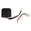 Black Rectifier For Motorcycle Scooter ATV High Quality