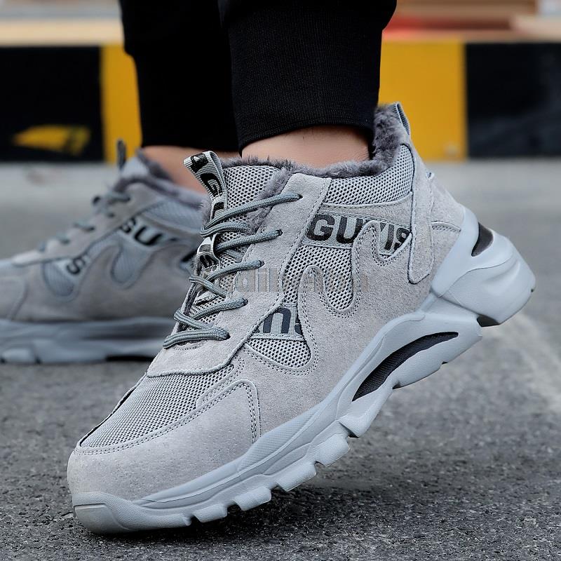 Vernestøvler Herre Vinter Arbeidssko Knusesikre Sikkerhetsvernsko Punkteringssikre Uknuselige Støvler Ståltå Herresko