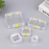 1 Pcs Plastic Dental Lab Box With Film Dentist False Tooth Case Box With Membrane Storage Boxes Denture Teeth Container Case