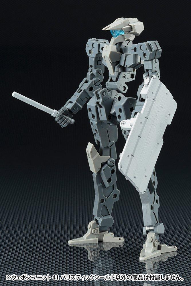 KOTOBUKIYA M.S.G Modeling Support Goods Weapon Unit 41 Ballistic Shield, Approx. 60mm Long, Non-Scale Plastic Model