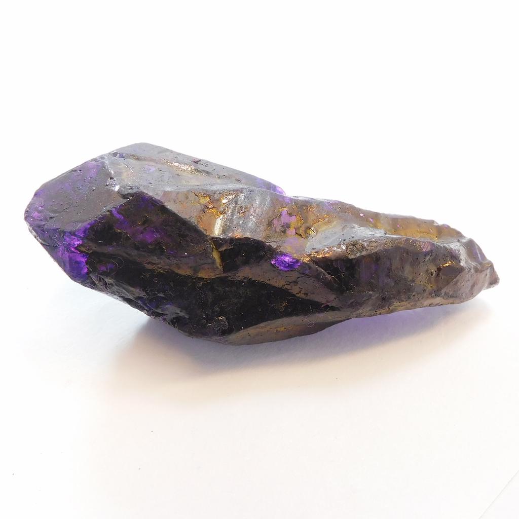 CERTIFIED 36 Ct Natural Uncut Rough Sapphire Purple Loose Gemstone