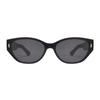 Stylish Retro Metal Cat-Eye Sunglasses for Women – High-End Fashion Brand