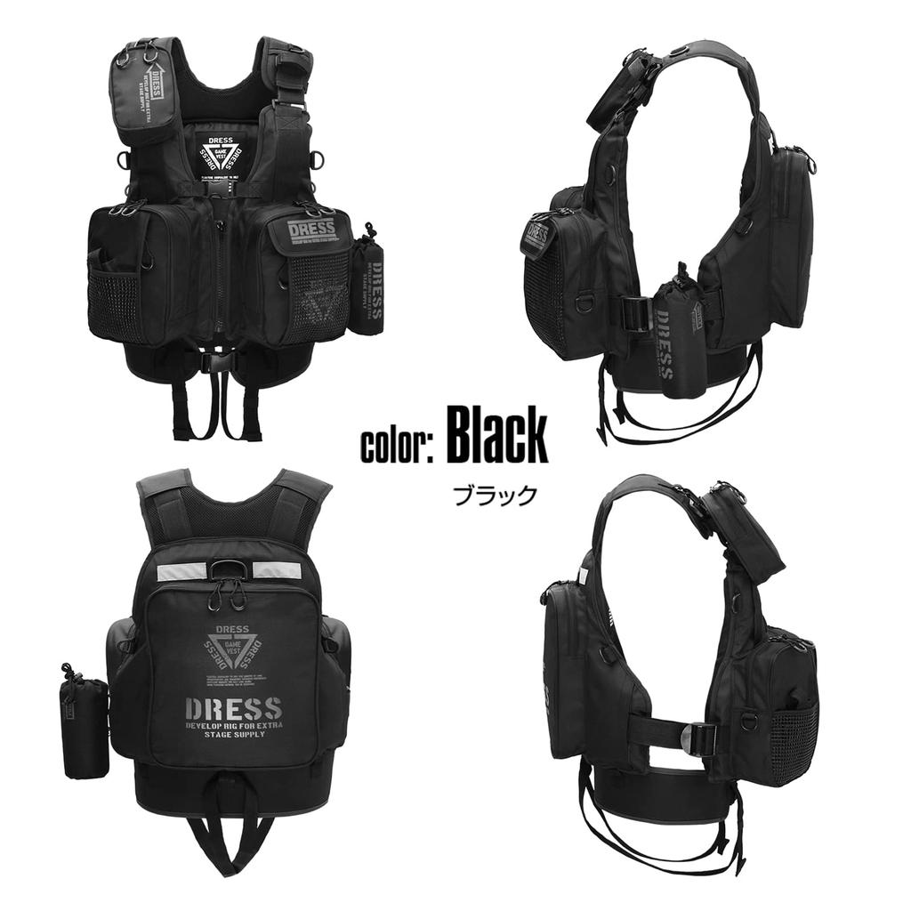 DRESS Floating Game Vest Air NEW Black