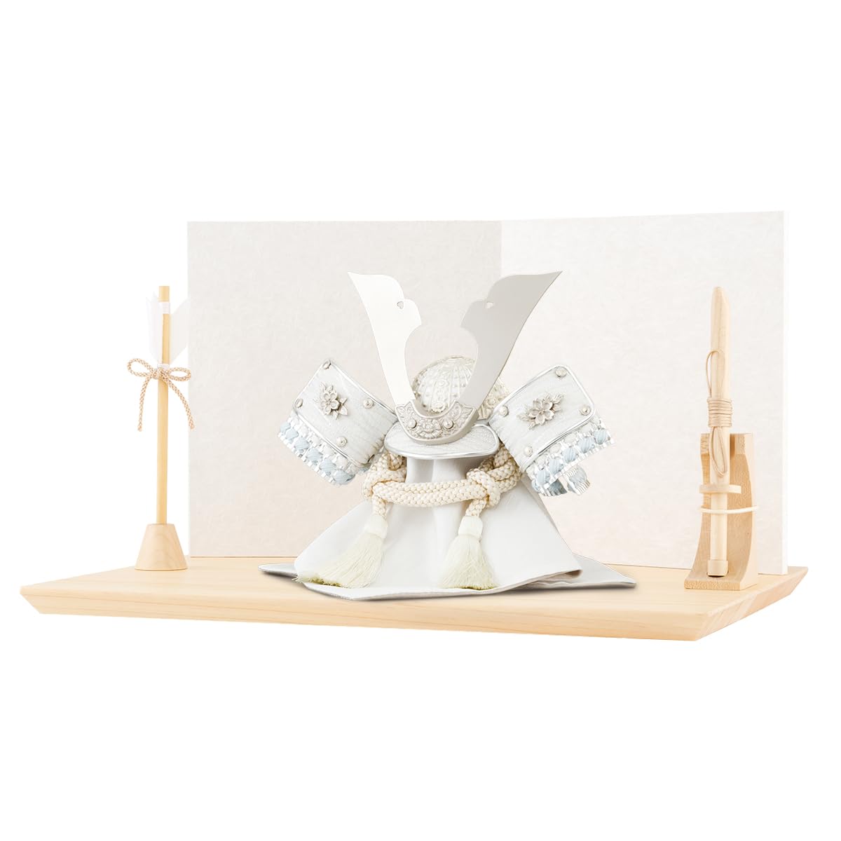 

Purifa Satsuki Doll Helmet Flat Decoration TENRAI Kanata Natural L Tachi Aoi
