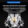 Universal Anti-Odor Sink Stopper - Press-Type Bounce Core Drain Plug for Washbasins