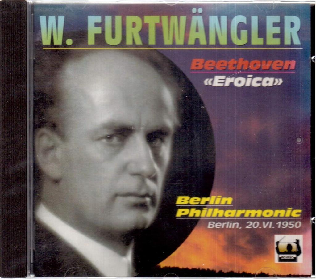 CD BPO; FURTWANGLER - Beethoven;Symphony No.3  FURT1030 Japan Classical Used