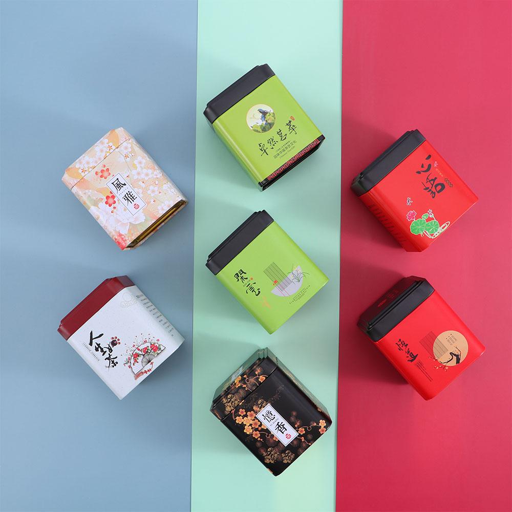 Decoration Sealed Canister For Sugar Solid Tea Box Coffee Jar Airtight Container Tea Caddies