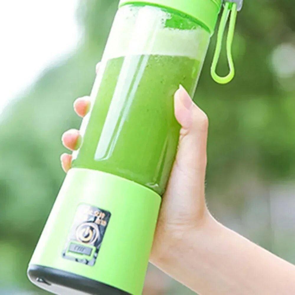 Portable Mini Blender For Shakes Rechargeable USB 380ML Traveling Fruit Juicer Cup Hand Fruit Blender Juicing Cup Kitchen Gadget