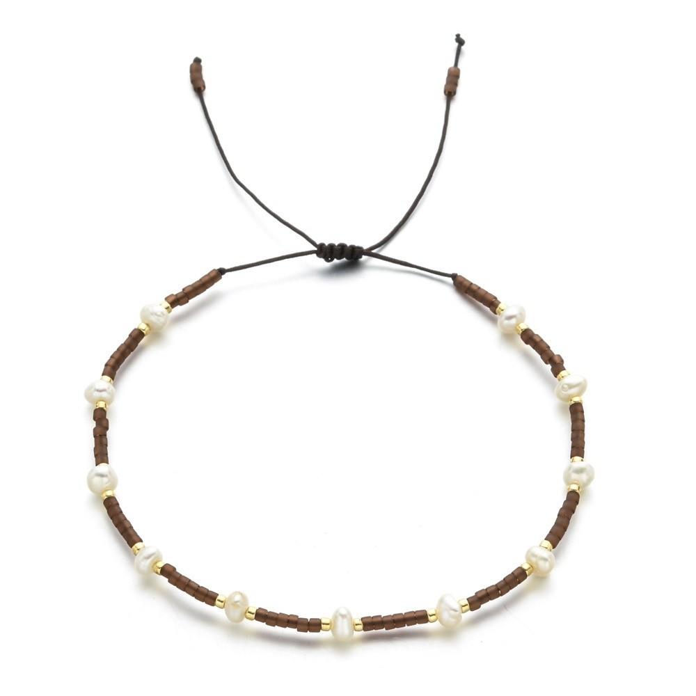 Thin Design Beaded Bracelet Bohemian Style Hand-woven Bracelet Friendship Bracelet Daily Casual