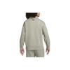 Nike Abbigliamento sportivo Tech Fleece Reimmaginato Felpa casual a maniche lunghe con collo alto Uomo Top Grigio fango scuro FB8170-053