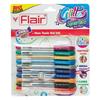 Flair Glitzer Funkel Gel Stifte Set 1 x 10 Stück 1,0 mm Spitze Mehrfarbige Tinte Leichtes Schreiben Für Schule Büro Tagebuchführung