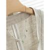 New Summer Arrival Relaxed-Fit Versatile Cotton-Linen V-Neck Vest for Women