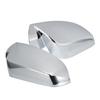 2pcs Electroplate Side Rearview Mirror Half Cover Trim Fits for Equinox Terrain 10 14