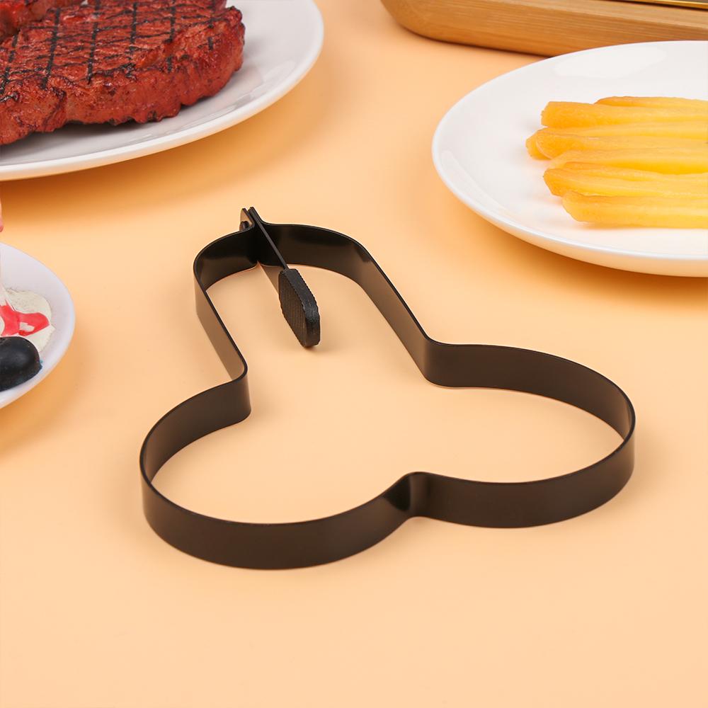 Funny Fried Egg Mold Non-stick Omelette Cooking Tool Girlfriend DIY Handmade Breakfast Sandwich Gadget Kitchen Accessories