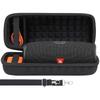 Co2crea Waterproof Bluetooth Speaker Storage Case for JBL Charge 4/Charge 5 (Case Only) - Black