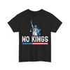 No Kings In America We The People Resist USA Flag 4th July Unisex 100% Cotton T-shirt Mens Tees Top