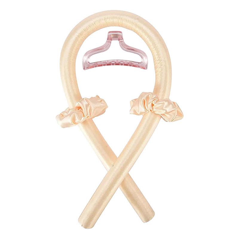 Heatless Curling Rod Headband No Heat Hair Curlers Ribbon Hair Rollers