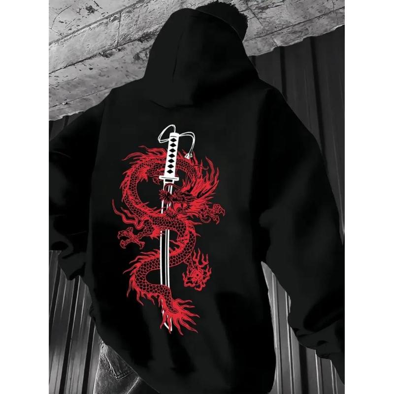 Vintage Washed Graphic Hoodie, Effortless Casual Fashion Statement