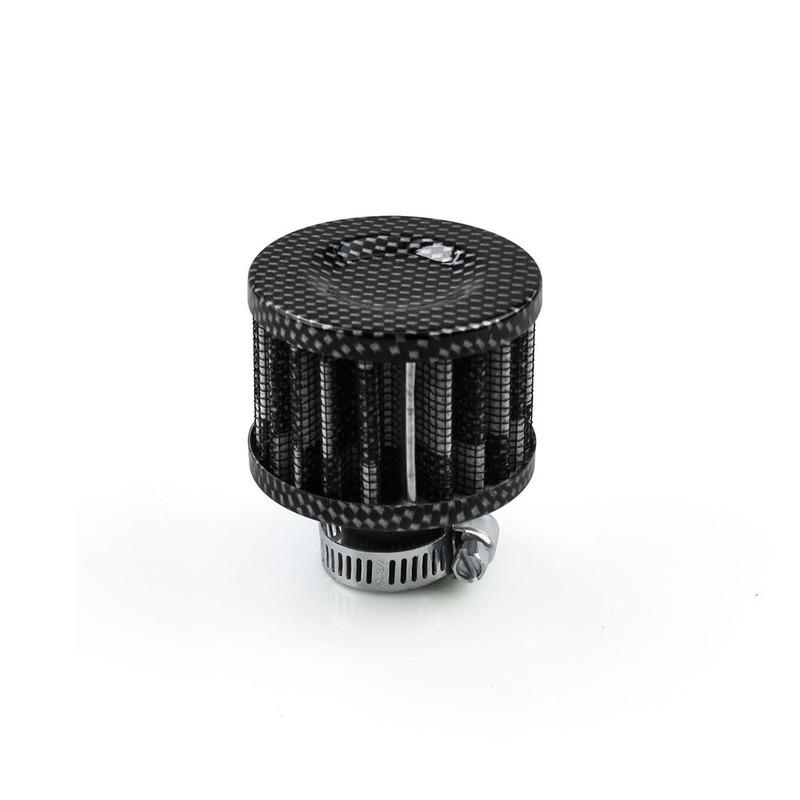 Universal 12mm Auto Luftfilter Entlüftung Kurbelgehäuse Entlüftungsfilter Ventilschaftabdeckungen Mini Luftentlüfter Kaltluftansaugung
