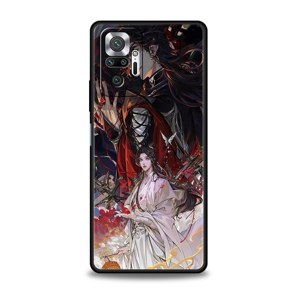 Heaven Official's Blessing Style For Xiaomi Redmi Note 12 5G Phone Case 10C 10 11 9 8 Pro Plus 9S 7 8T 9T 9A 8A 9C K50 K40 Cover