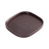 Wood Serving Tray Portable Dessert Plate for Kitchen Breakfast in Bed Bar