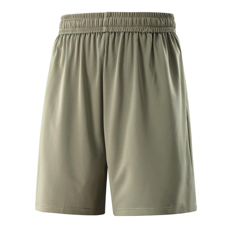 Men's Plus Size Quick Dry Athletic Shorts, Breathable Elastic Waist Sport Pants (5XL-12XL)