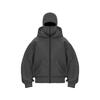 Unisex Double Hood Fleece Zipper Jacket for Spring, Autumn, and Winter