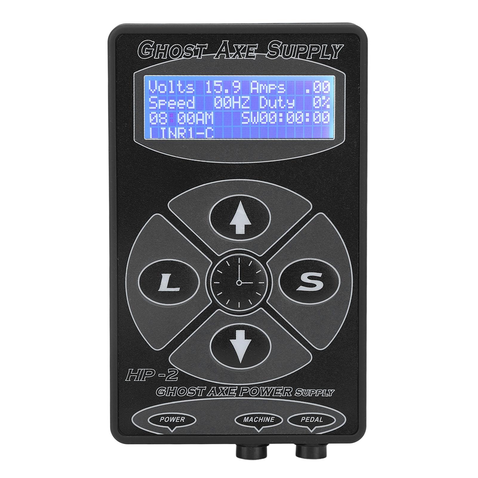 

Блок питания для татуировки ЖК-экран 2 режима педали Синхронизация Хорошее всасывание Блок питания для тату-машинки EU Plug