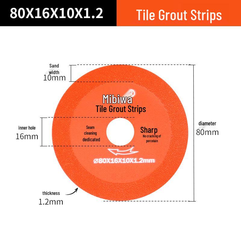 Diamond Grout Removal Disc & Grinder Tool for Tile Cleaning