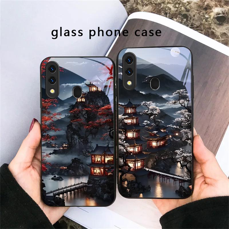 Moonlight Fairy Trail For Samsung Galaxy A30 A31 A32 A33 A34 A35 A42 A30s A20 A25 A26 A51 A56 A54 A72 A73 70 Glass Phone Case