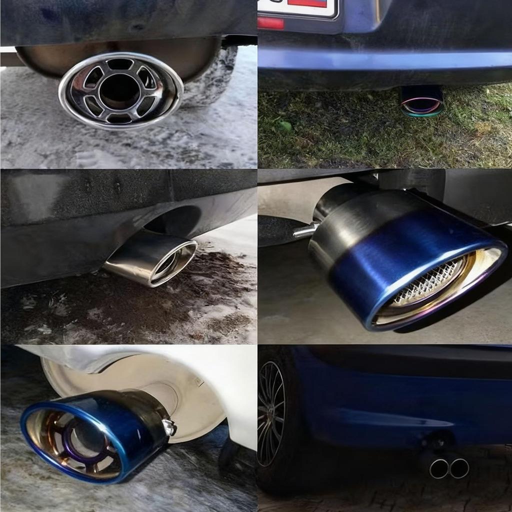 EYQDY Muffler Cutter Downward Suitable for Suzuki Spacia/Spacia Custom/Spacia Gear