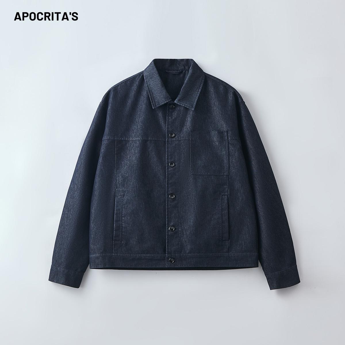 APO Menswear | Высококачественная мужская повседневная джинсовая куртка - Весна/Осень 2026 S