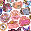 Embroidery Patch Diy Cartoon Patch Iron On Patches For Clothing Letter Embroidered Patches For Jackets Ironing /Sew Applique 