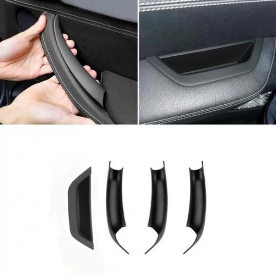 

Inner Handle Interior Door Panel Pull Trim Cover For BMW X3 X4 F25 F26 2011-2017 чорний