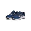 Saucony RIDE KDZ kids low-top running shoes blue silver PWRRUN cushioning SK266708