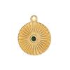 CARLIDANA DIY Baroque Zircon Heart Star Handmade Accessories Charm Stainless Steel Gold Plated Pendant Fashion Jewelry Making