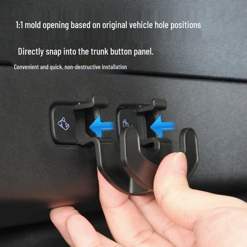 Model 3/Y Trunk Seat Hook - No-Drill Car Interior Storage Solution