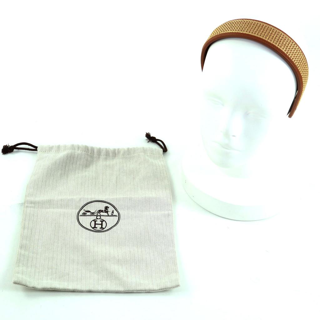 Excellent HERMES Hair Accessory Elizabeth Katyusha Women Used