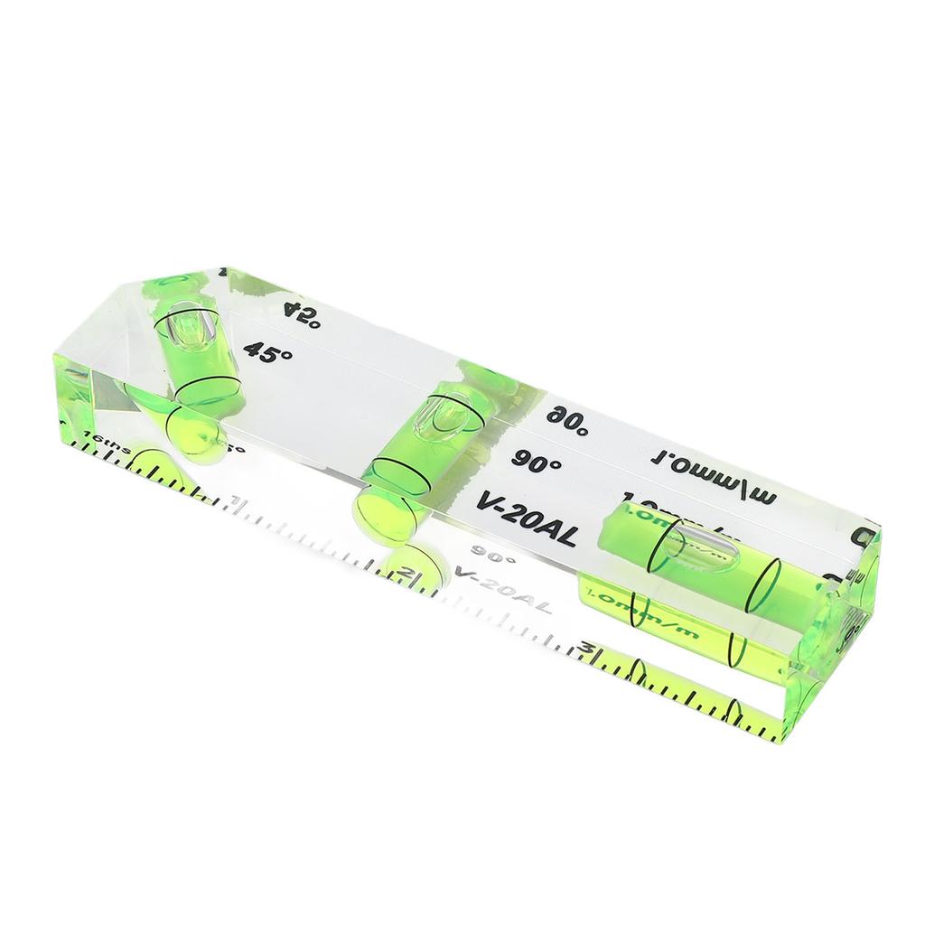 Small Level Horizontal Vertical 45 Degree Bubble Pocket Mini Picture Hanging Tool for Machinist